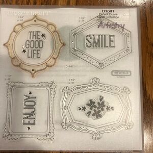 Close To My Heart CTMH- My Acrylix Stamp Set - D1681 Perfect Picture